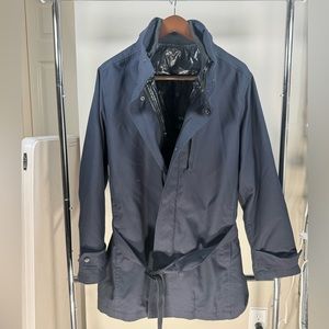 Uniqlo 4-in-1 Insulated Down Raincoat, Navy